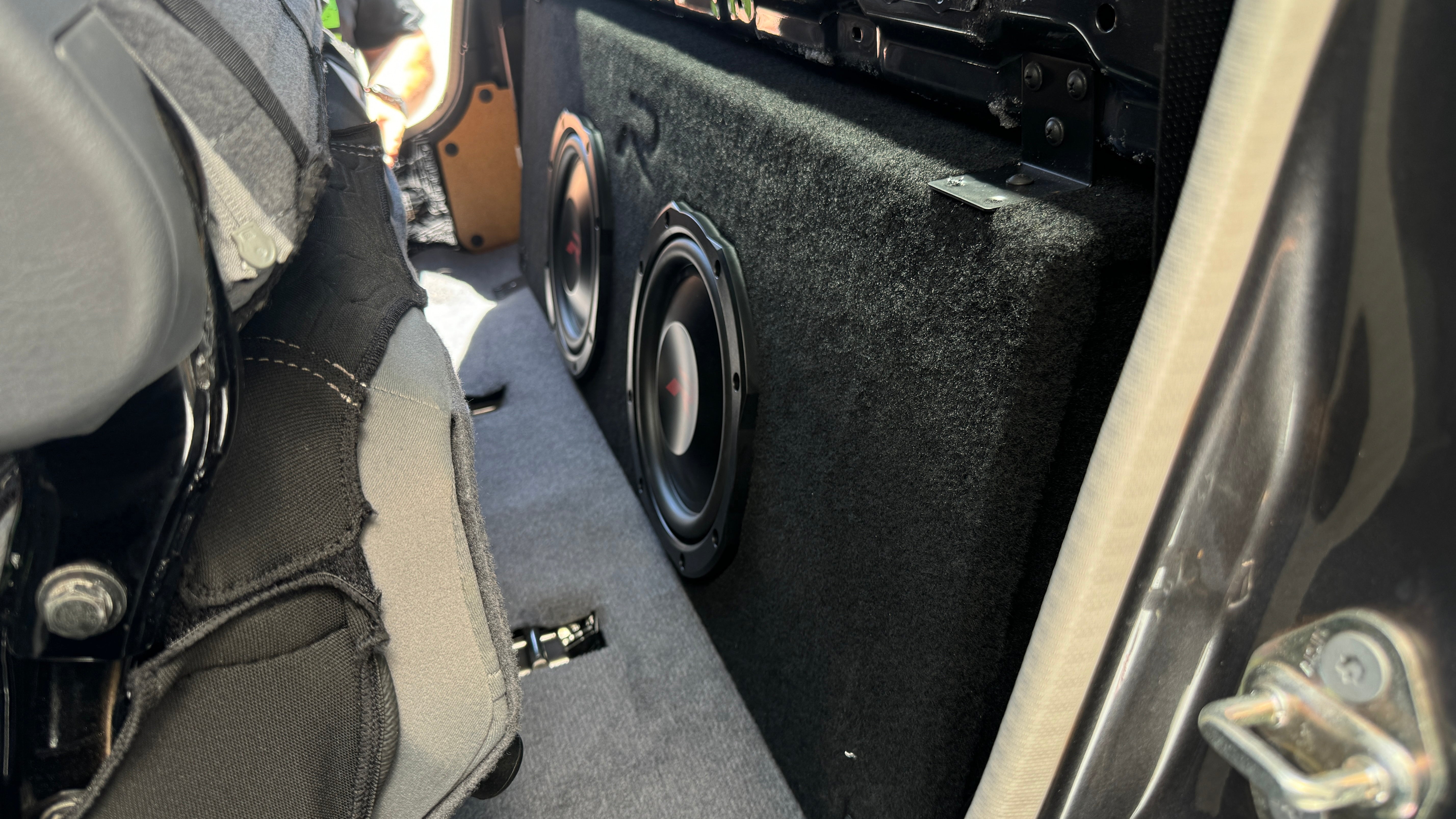 Landcruiser DIY Stage 3 Sound System