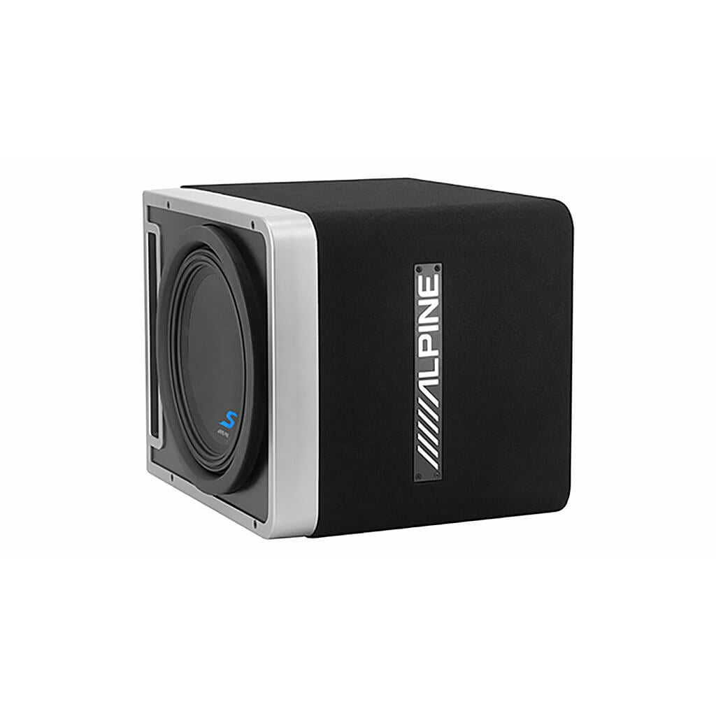 Alpine 12 inch subwoofer best sale with box